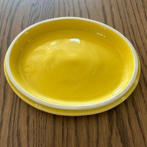 Fiestaware Sunflower soap dish (retired) NWT